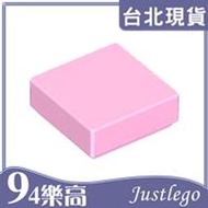 [94JustLEGO]F3070 樂高積木 Tile 1 x 1 with Groove 平板 亮粉色