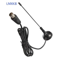 LMXKB Digital Tv Antenna, Free Channel 5dBi TV Antenna Freeview, Radio TV Aerial DVB-T/TV Black Mini