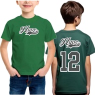 NEW ARRIVAL BAJU BUDAK HPE¹² UNISEX KID'S SHORT SLEEVE T-SHIRT 100%COTTON 190GSM PREMIUM QUALITY REA