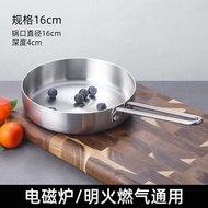 Mini Non-Stick 304 Stainless Steel Flat Bottomed Pan Baby Complementary Food Egg Pancake Cooking Pan