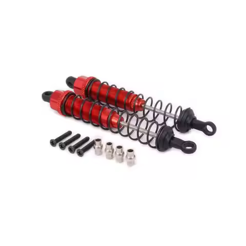 2pcs Aluminum oil filled Style Front/Rear Shock Absorber Damper 0016 0017 1/12 WLtoy 12428 12423 RC 