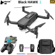 Hubsan BlackHawk 1 GPS 9KM FPV with 4K HDR 12MP 37 mins Flight Time 3200mAh+ 5000mAh Battery