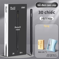 DELI | Bút Chì HB 2B Không Độc Cho Học Sinh Tiểu Học Luyện Thi