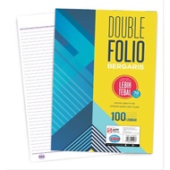 Double folio paper sidu contents 10 - sidu ruling folio - double folio line paper sidu - folio paper
