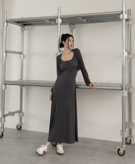 細肩美胸BRA TOP長洋裝外套套裝