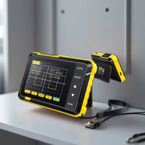 FNIRSI DSO152 Professional Handheld Digital Oscilloscope 2.5MSa/s Sampling Rate 200KHz Analog Bandwi
