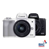 Canon EOS M50 Mark II kit 15-45mm Mirrorless - ประกันศูนย์ Black ผ่อนชำระ