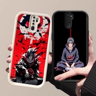 HK-5 Anime Uchiha Shockproof Casing for Black and White Silicone OPPO Reno 8T F11 2F A9 2Z A5 2020 P