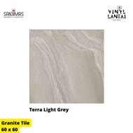 GRANIT LANTAI 60x60 - GRANIT MOTIF MARMER TERRA LIGHT GREY - SANDIMAS