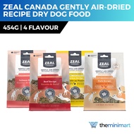 Zeal Canada Dry Dog Food 454g - Gently Air-Dried, Beef, Salmon, Chicken, Pork