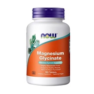 NOW Foods, Magnesium Glycinate, 180 Tablets EXP:2029
