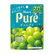 KANRO甘露 Pure 果汁軟糖 麝香葡萄味 56g