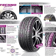 BERMUTU BAN BRIDGESTONE 195/50R16 195/50/16 R16 R 16 TECHNO SPORT KODE