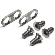 Spacers MTB Road Bike Pedal Cleat Bolt Titanium Bike Accessories Cycling Parts