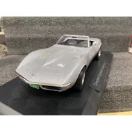 [Out-of-Print Single] Norev Norev 1/18 Chevrolet Corvette 1969 stingray Yellow Mink c3 Alloy Car Mod