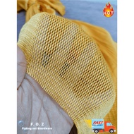 Jaring Pukat Nilon 250/5 x 6mm (1/4") Kuning | Jaring Anak Udang Ikan Bilis | Pukat Kosong | Nylon N