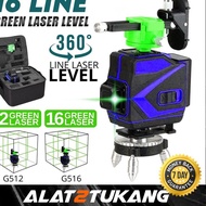 MESIN 8 12 16 Line Laser Leveling Machine Self Leveling 16 Line Laser Leveling Machine 4D+Remote