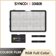 COLBOR PL8R RGB LED Video Light 2700K-6500K On-camera Fill Light Panel Dimmable 37 Lighting Effects 