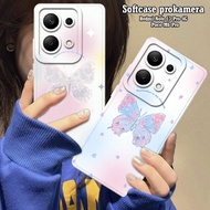 Redmi Note 13 Pro 4G Case - Poco M6 Pro Silicone Pro Camera Butterfly Motif (DS03)