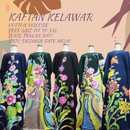 Kaftan kelawar batik / batik cotton viscose/ kaftan viral/ batik Kelantan