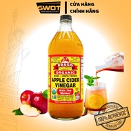 Bragg American Organic Apple Cider Vinegar 473ml has Vinegar, Apple Cider Vinegar supports diet, red