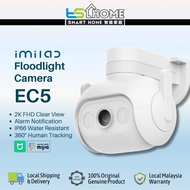 【Official】Imilab EC5 Floodlight Camera 2K Outdoor Waterproof Smart Home Wi-Fi Mi Home App link IP Ca