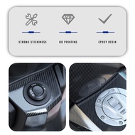 5D Carbon Fairing Emblem Sticker Decal Motorcycle Body Full Kits Decoration Sticker For C400GT C400 