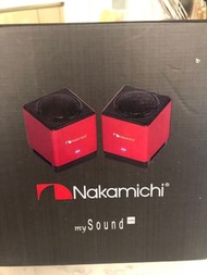 Nakamichi my sound cube 啡色 藍芽喇叭📣