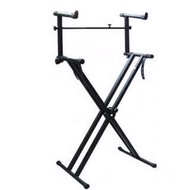 深水埗地舖門市 全新優質堅固 雙層 雙X型 電子琴架 雙X型 電子琴架 古箏架 揚琴架 X-style 電子琴配件電子琴架Keyboard stand 電子琴 MUSIC STAND 琴行 X STA
