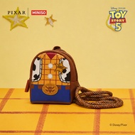 MINISO X Disney Pixar Collection Backpack-Design Coin Purse Dompet Koin Tali Selempang Panjang Toy S