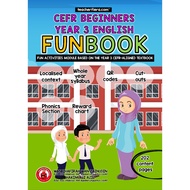CEFR BEGINNERS: YEAR 3 ENGLISH FUNBOOK BY TEACHERFIERA.COM