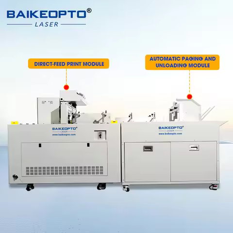 CMYK Color One Pass Carton Printer High Definition Box Printing Machine