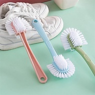 Shoe cleaning brush with 2 reverse screw heads【 T6V S 】dt2k
