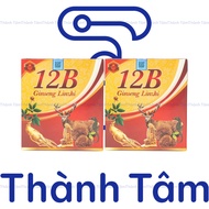 (ĐỎ) Vitamin tổng hợp 12B GINSENG tăng sức đề kháng bồi bổ cơ thể - Hộp 100 viên