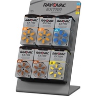 【Hantar Cepat】 6PCS Batteries RAYOVAC Extra Advanced Size 13 312 Zinc Air Hearing Aid Battery