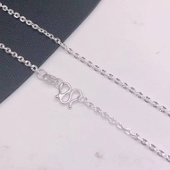 Silver Joy Jewelry Pure Silver9999Simple without Pendant Pineapple Mio Single Necklace Car Cross Cha
