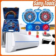 PROFESSIONAL R134a MANIFOLD GAUGE SET GAS METER Car Aircond Kereta R134a R12 R22 R410a R32 R410a Ref