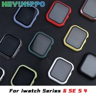 PC tempered film Cover For watch 40mm  44mm HD film Case for watch 6 se 5 4