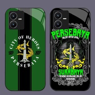 GK-68 Persebaya Surabaya Glass Casing for VIVO iQOO Y22 Y28 V25 Y35 Y22S Y55 Z6 Y75 5G