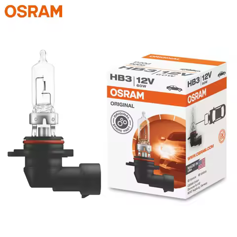 OSRAM 9005 HB3 12V 60W P20d Original Car Halogen Headlight Auto Bulb 3200K Standard Lamp OEM Quality