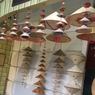 Decorative plain string hat