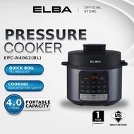 ELBA Electric Pressure Cooker EPC-N4062(BL) - Various Cooking Function (4.0L / 800W)