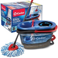 O-CedarRinseCleanSpinMop&Bucket|MopwithCleanWater|Removesover99%ofBacteria|SafeforAllHardFloors