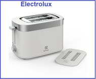 ELECTROLUX เครื่องปิ้งขนมปัง 2 ช่อง รุ่น ETS1303W / E2TS1-100W  มีฝาปิด รับประกันศูนย์