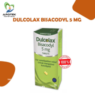DULCOLAX BISACODYL 5 MG TABLET Obat Susah BAB/Sembelit/Gangguan Pencernaan