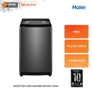 Haier 10KG Top Load Washer HWM100-316S6 Auto Washing Machine Pillow Drum Hijab Mode HWM100316S6 Mesi