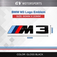 READY STOCK BMW M3 M5 M2 M4 Logo Emblem sticker F10 F30 F32 G20 G30 X1 X3 X5 X6 Front Rear Car Acces
