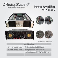 Power audio seven MTX 41250 original resmi