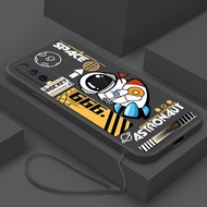 Astronaut SPACE for Casing Vivo Y20 Vivo Y20S Vivo Y20S G Vivo Y20i Vivo Y20 2021 Vivo Y12A Y12S Cas