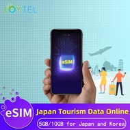 [eSIM] JOYTEL Japanese travel card 4G data flow 5GB/10GB virtual phone SIM unlimited flow [South Korea] [Taiwan, China] universal